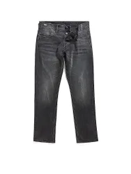 Jeans Straight Fit MOSA negro 31/L32