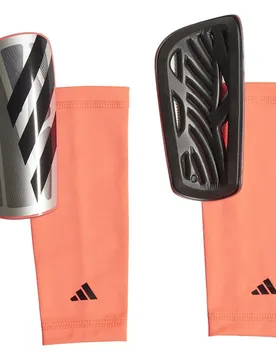 Tège-tibias Tiro League Platin Met. / Aurora Black / Carbon L unisex