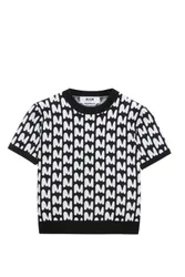 MSGM Maglie Black/white