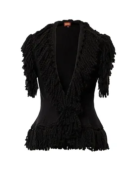 Gilet ALEXANDER negro L - Lena Hoschek - FashionsVida