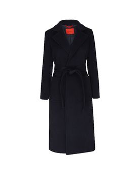 Abrigo de lana RUNAWAY azul oscuro 44