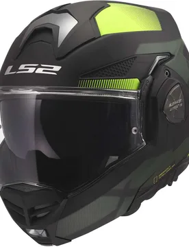 Casco Modulare In HPFC P/J FF901 ADVANT X NOVA Nero Gial taglia XL - LS2 - FashionsVida