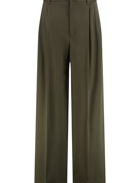 Chicago High-Waist Wide-Leg Trousers