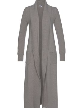 LASCANA Cárdigan gris moteado