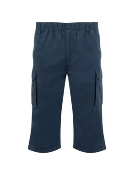 Weird Fish Summersville 3/4 Length Ripstop Cargo Shorts Size 36 - holiday-shop holiday-shop mens-summer-shop men men all-mens men shorts new-arrivals - Navy - FashionsVida