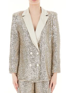 Blazer con paillettes BEIGE XL