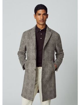 Para hombre. HM403049 Abrigo Brushed (42/32), Casual, Acrílico, Manga larga