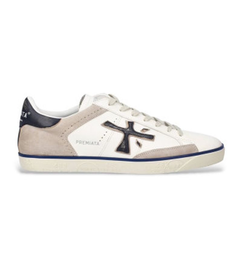 Para hombre. STEVEN Zapatillas Steven de piel (42), Plano, Cordones, Casual