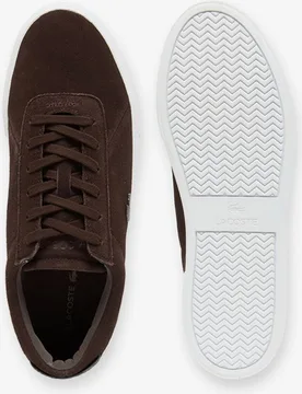 Zapatillas Court Set de ante de hombre - Lacoste - FashionsVida