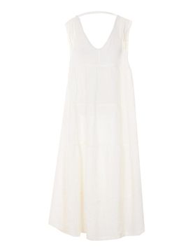 Vestito lungo sporco