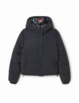 Blouson court matelassé moiré RED XS female - Desigual - FashionsVida