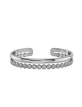 Brazalete GRACE steel plata S