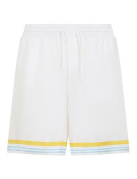 Pantaloncini con icona Flower Court