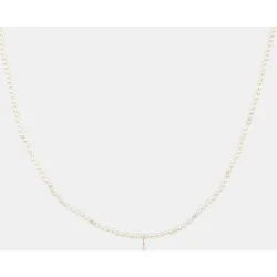 Collar Aphrodite de y diamantes con perlas