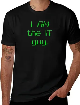 I AM the IT guy. T-Shirt t shirts for man graphic funny men t shirt cotton 100% T-Shirt - Aliexpress - FashionsVida