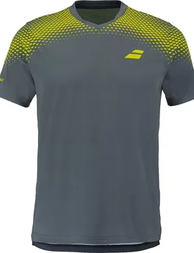 Aero Crew Neck Short Sleeve T-shirt Grey / Aero M - Babolat - FashionsVida