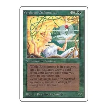 Verduran Enchantress Unlimited - Magic: The Gathering - FashionsVida
