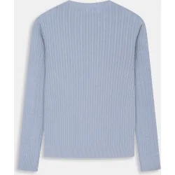 Harper & Neyer - Jersey de hombre de algodón con cuello redondo