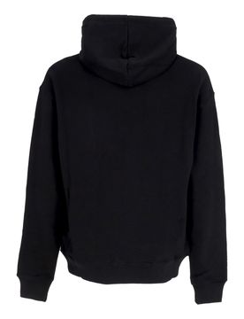 Felpa Leggera Cappuccio Uomo Cone Man Popover Hoodie Black