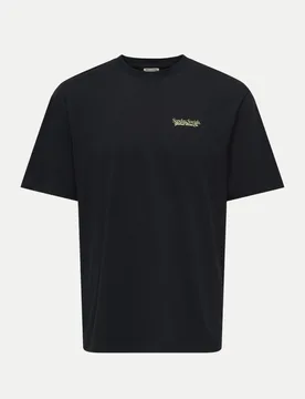 T-Shirt ONSFRED Schwarz XXL - ONLY & SONS - FashionsVida