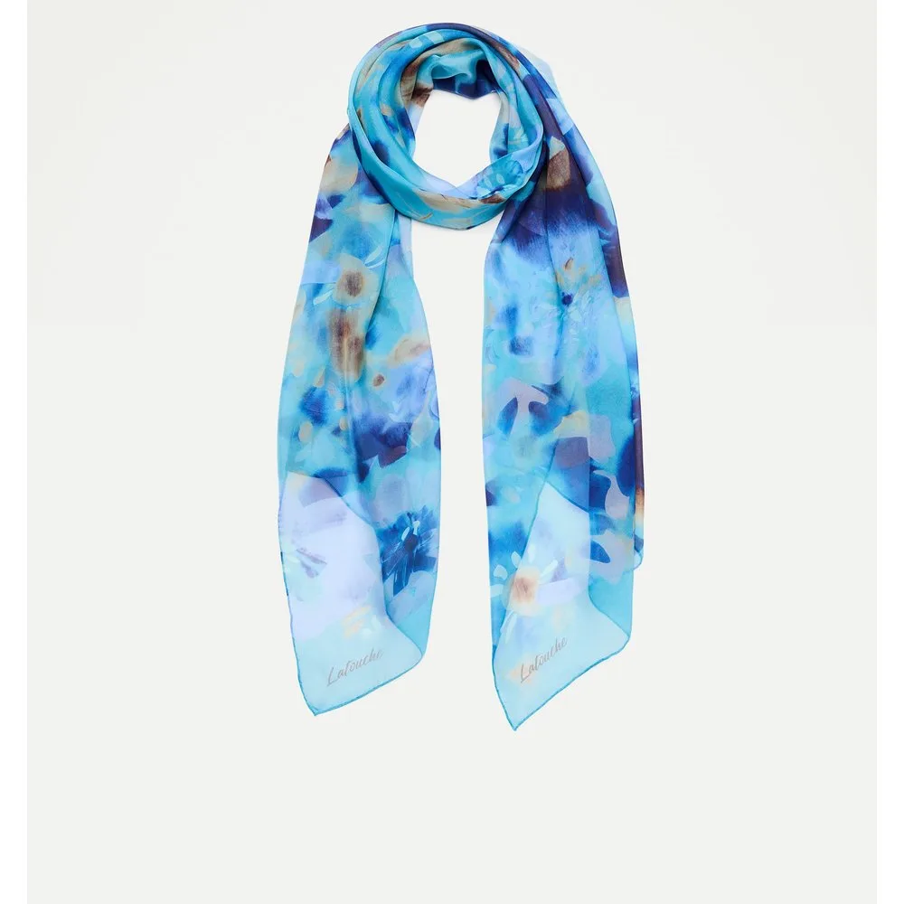 Chiffon 100% seda con estampado - Latouche - FashionsVida