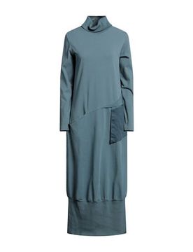 Midi-Kleid Damen Aquamarin S Damen