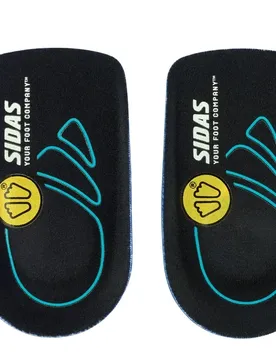 Gel Heel Pad Schoner-Set, blau L/XL