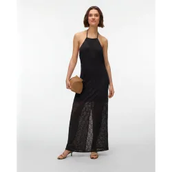 Vero Moda - Vestido largo crochet