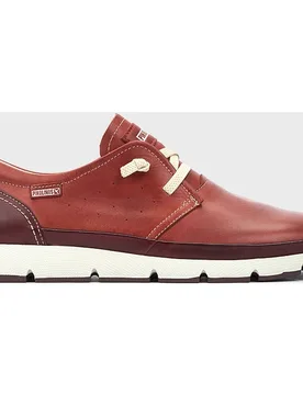 Zapato cómodo de hombre de piel con plantilla memory foam y suela extraligera - Pikolinos - FashionsVida