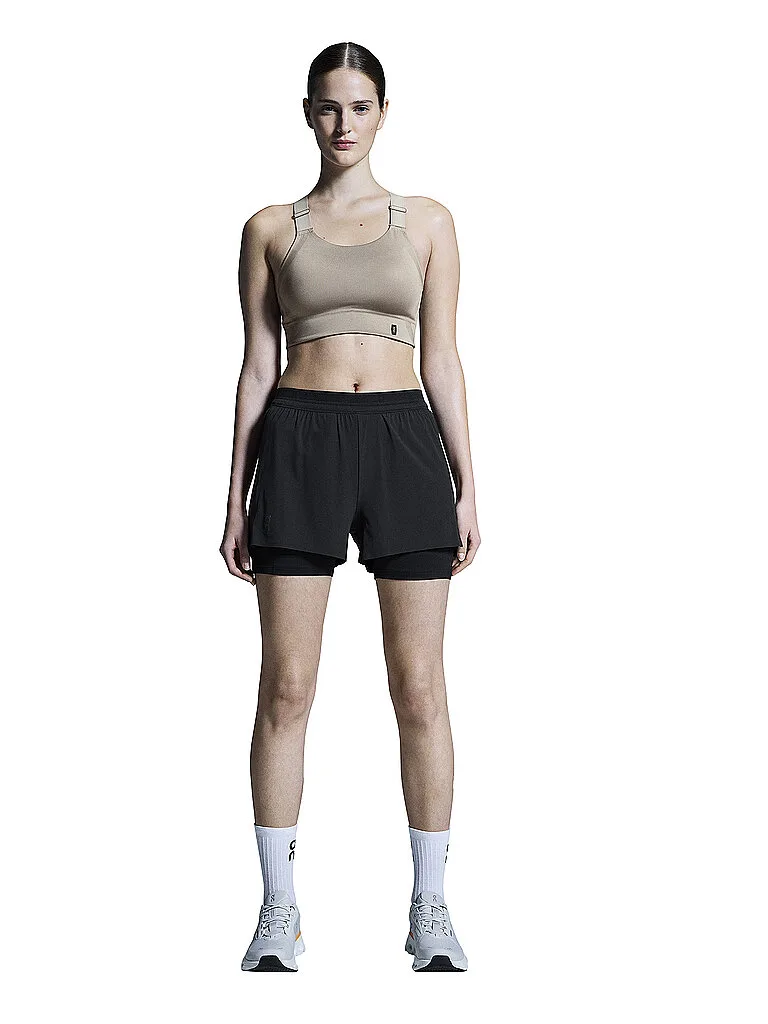 Short de course 2en1 3 Performance noir L - On - FashionsVida