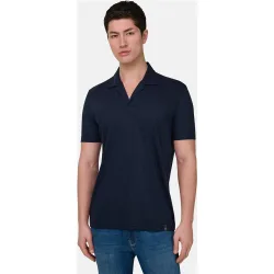 Polo de mezcla de lino