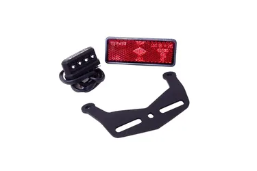 Kit Luce Targa + Supporto + Catadiottro Derbi Grp 125