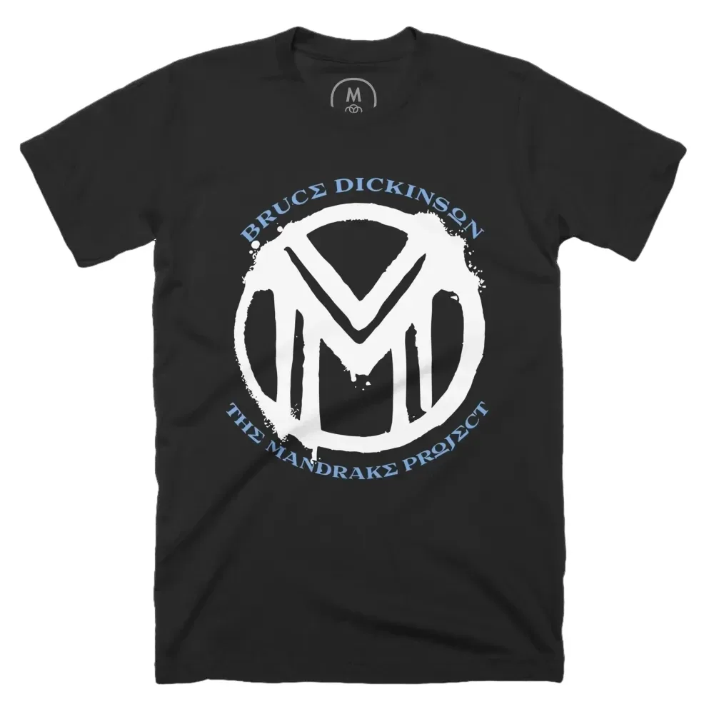Bruce Dickinson 'The Mandrake Project' (Black) T-Shirt NEW - Aliexpress - FashionsVida
