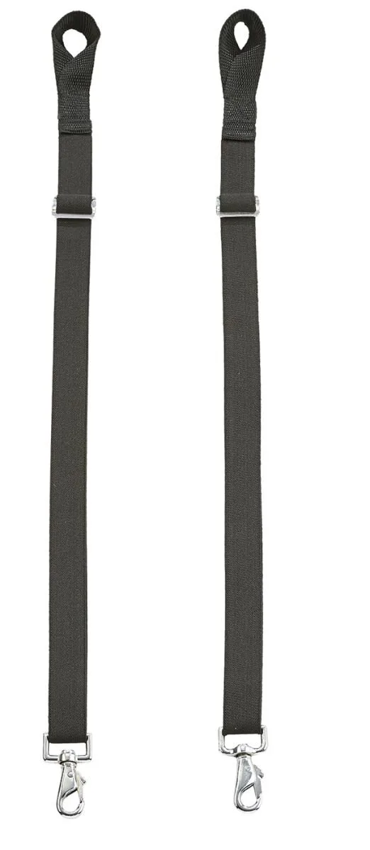 Beingurte ELASTIK schwarz 25mm - Busse - FashionsVida