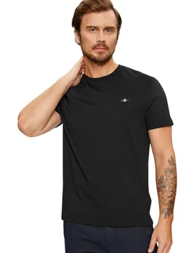 GANT Herren T-Shirt Schwarz 515966