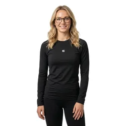 T-shirt à Manches Longues Basis Black XS
