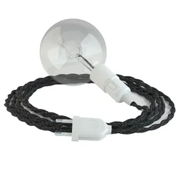 Cables Suspension Luminaire Tn03 3 M Anthracite / White One Size