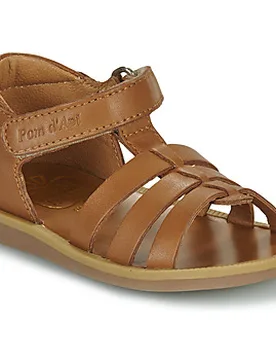 Flache Sandalen Poppy Strap 20;21;22 - Pom d'Api - FashionsVida