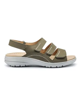 Abigail Women's Wide Fit Nubuck Sandal - - Size: 6.5 - Hotter - FashionsVida