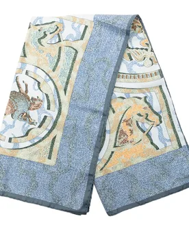 Alfred De Dreux Peintre du Cheval Silk Scarf - Hermès - FashionsVida