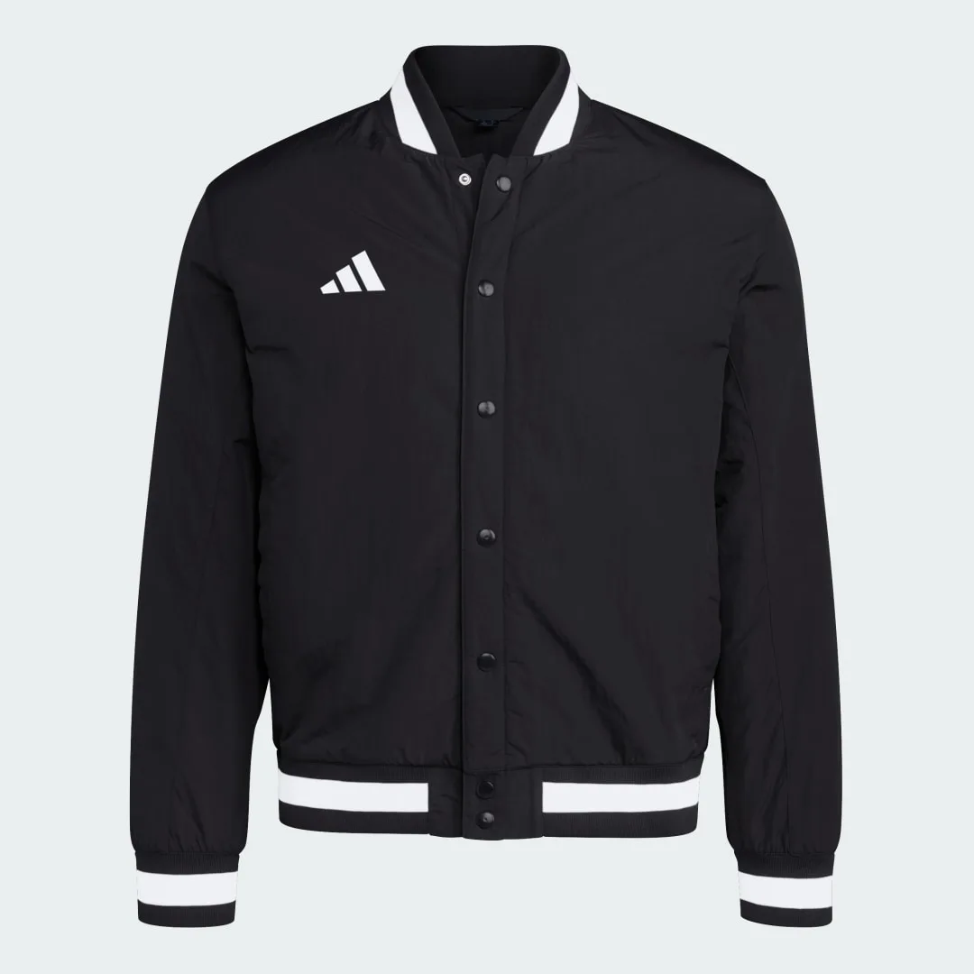 Coach jacket Dugout (neutra) S Black - Adidas - FashionsVida