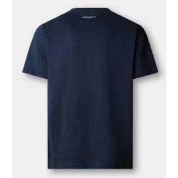 Camiseta de hombre manga corta con logo fit clásico