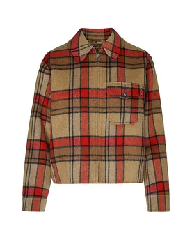 WOOLRICH Wolljacke camel S damen - Woolrich - FashionsVida