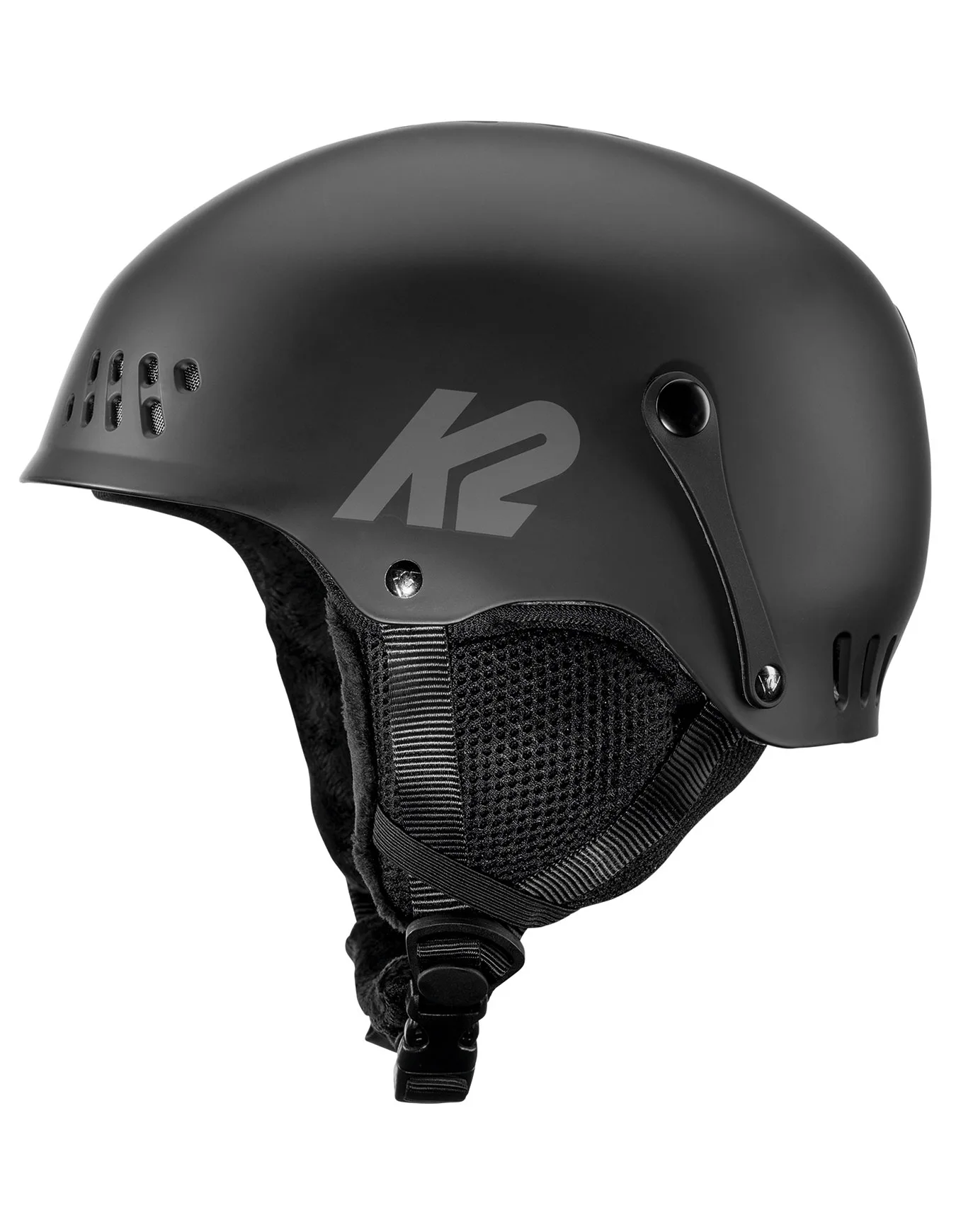 Ski / Snowboardhelm Entity Black Kindergröße 48-51 cm schwarz - K2 - FashionsVida