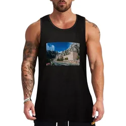 Montserrat monastery Tank Top Simple Tank Top Soft Breathable Daily Undershirt