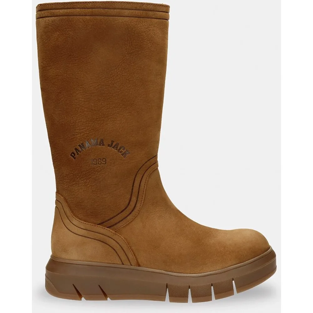 Botas de mujer en piel con forro de pelo sintético - Panama Jack - FashionsVida