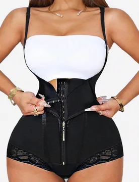 Pieza Ropa moldeadora posparto para mujeres, mono de control de abdomen, ropa interior moldeadora de cintura - Shein - FashionsVida