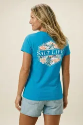 Tropical Island Womens T-Shirt - - Size: M