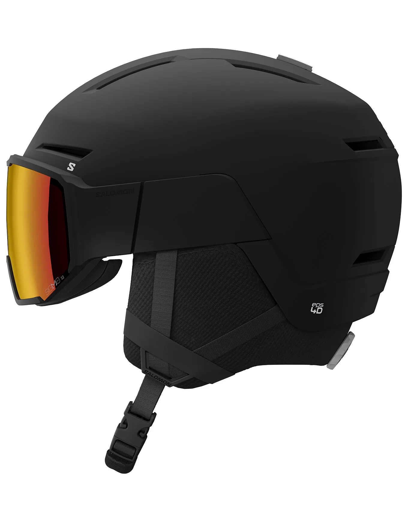 Casque de ski/snowboard - Osmo Sigma Black - Taille S - Noir - Salomon - FashionsVida