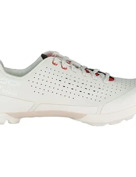 Scarpe Da Gravel Polvere Ice White Dark Red